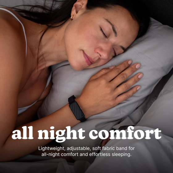 Вибрационный браслет-будильник Homedics WakeBand Black Bluetooth, бесшумный будильник, 9 режимов вибрации, приложение iOS/Android Киев