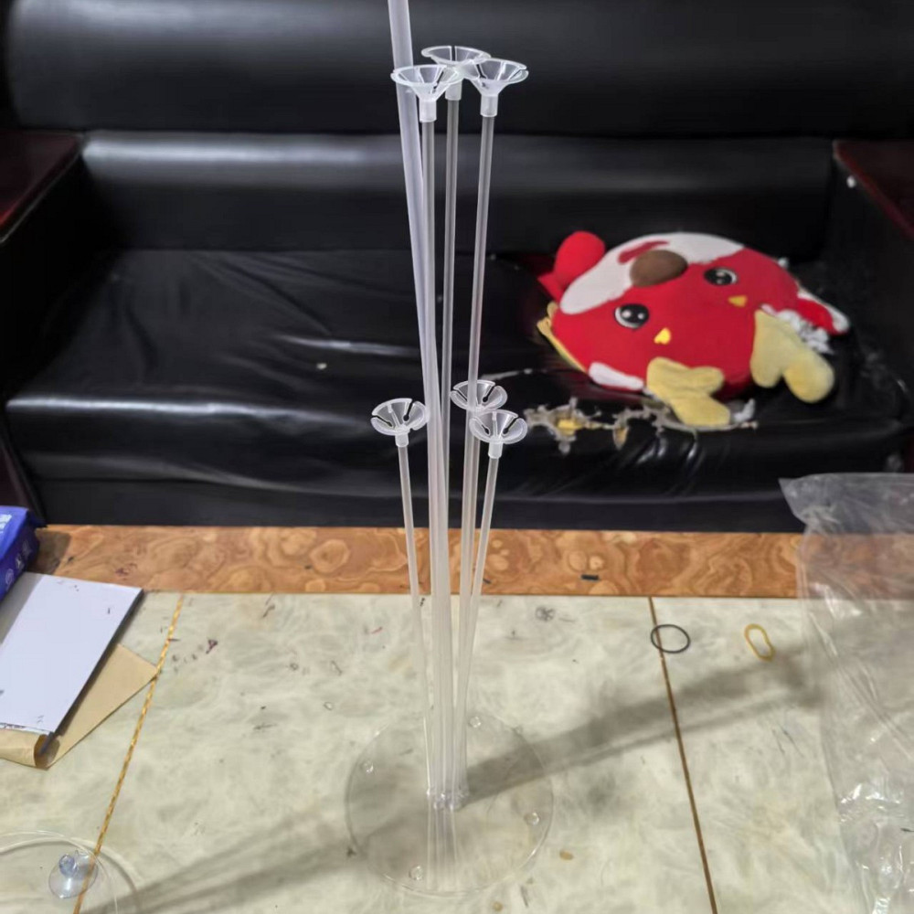 Стойка для шаров С Дефектом 70 см прозрачный Киев - изображение 8