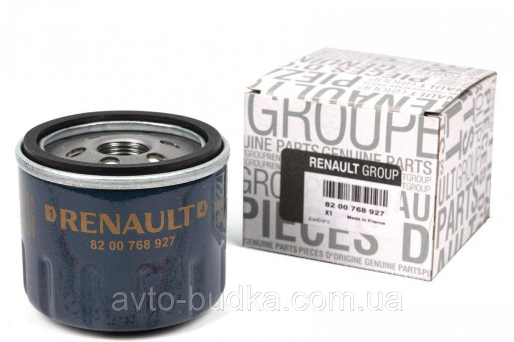 Фільтр масляний Рено Кенго II 1.5dCi (2008>) Renault (Оригінал) - 8200768927 Новий Розділ - фото 1