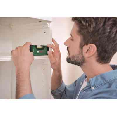 Рівень Bosch 12см, 1 капсули, алюмінієвий (1.600.A03.2V4) Вінниця