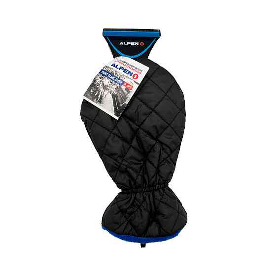 ALPEN 1 MONT BLANC Glove 6484 — автомобільний шкребок для льоду з теплою рукавичкою, зимовий скребок для скла Ковель