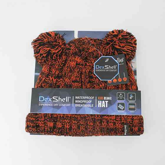 Шапка водонепроникна дитяча Dexshell (DH572TR), помаранчева Рівне