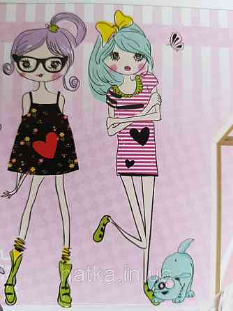 Шпалери вінілові на флізелін дитячі герої Disney Дісней попелюшка принцеси русалонька Міккі Маус Київ