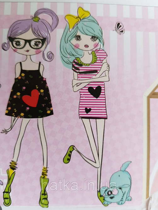 Шпалери вінілові на флізелін дитячі герої Disney Дісней попелюшка принцеси русалонька Міккі Маус Київ - фото 2