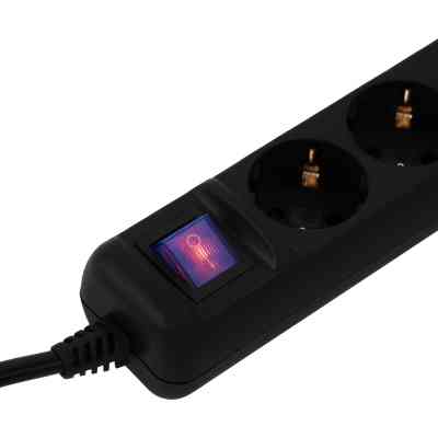 Сетевой удлинитель 2E 2E-U03ESM3BK Винница