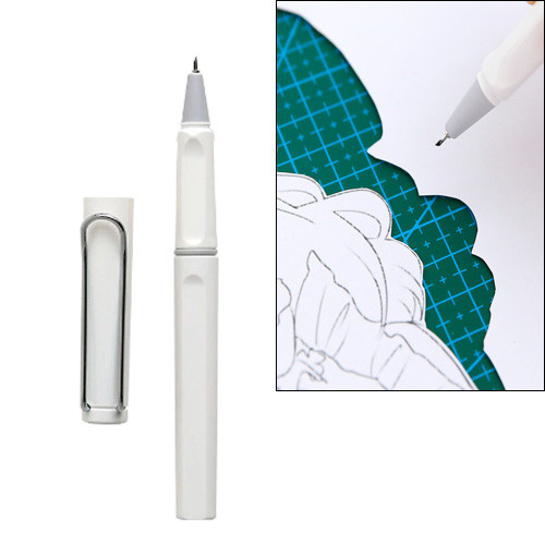 Різак ручний для паперу картону, прецизійний ніж-ручка Вінниця - фото 1