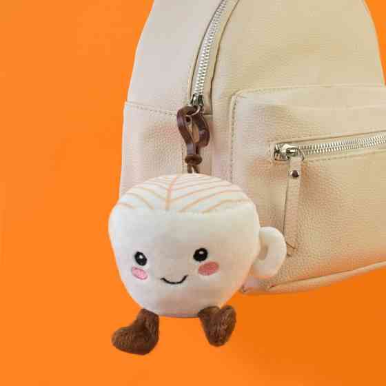 М'яка іграшка-брелок "Кава Латте" PLC25091, розмір 8 см Вінниця