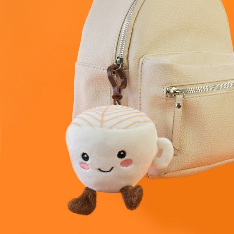 М'яка іграшка-брелок "Кава Латте" PLC25091, розмір 8 см Вінниця - фото 2