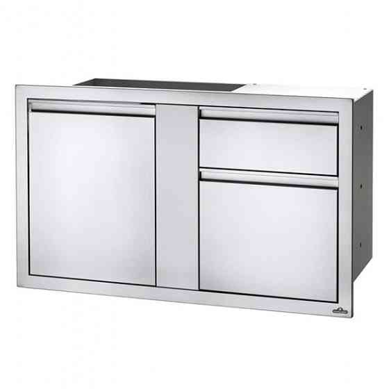 Модуль с 1 дверью и тумбой под мусор и бумажных полотенец Napoleon (107*61 см) BI-4224-1D1W Код: 009848 Ровно