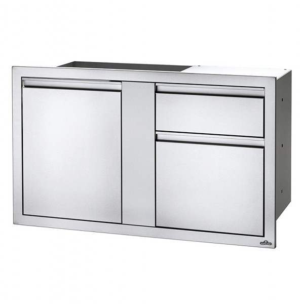 Модуль с 1 дверью и тумбой под мусор и бумажных полотенец Napoleon (107*61 см) BI-4224-1D1W Код: 009848 Ровно - изображение 2