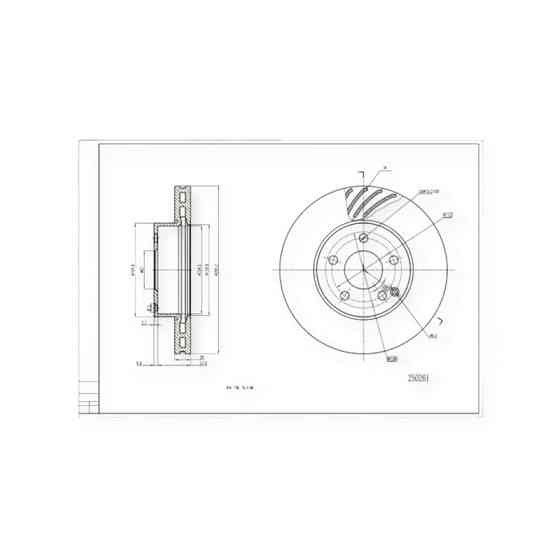 Диск Mercedes-Benz E-Class (W211, 212) передній (d295x28mm) гальмівний Мукачево