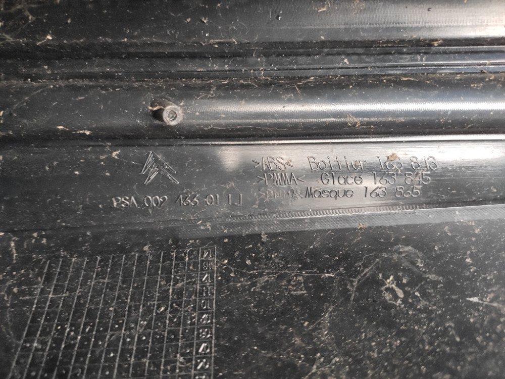 Ліхтар задній лівий Citroen C4 Grand Picasso 2006-2013 (00946601L) Ковель - фото 2