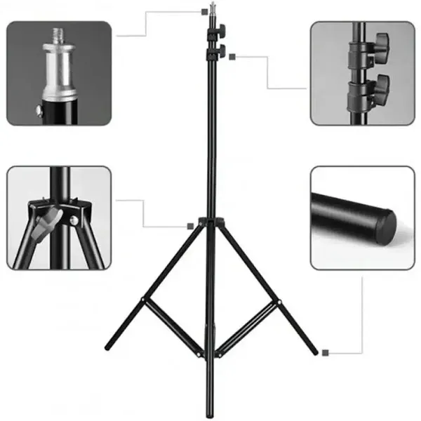 Універсальний Штатив TriPod тринога 2.1 Premium для кільцевої лампи 2м Одеса - фото 5