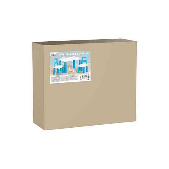 Детский стол с двумя стульями 0471TXK бело-синий Винница