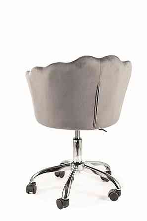 Крісло поворотне ROSE VELVET сіре BL.14 Киев