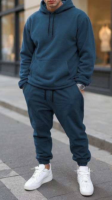 Мужской теплый костюм (худи+штаны) Одесса - изображение 1