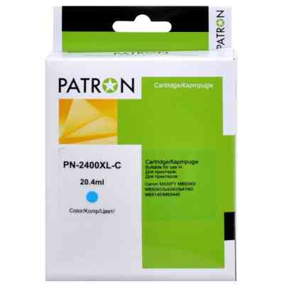Картридж Patron Canon PGI-2400C XL (9274B001) 1800 арк (PN-2400XL-C) Винница