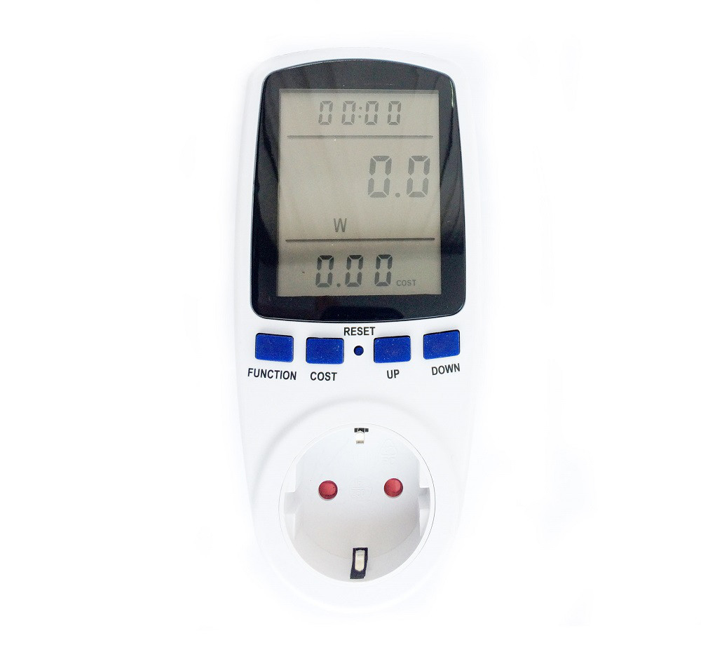 Энергометр ватметр амперметр вольтметр розетка Intertek Cat 2 3680W Винница - изображение 1