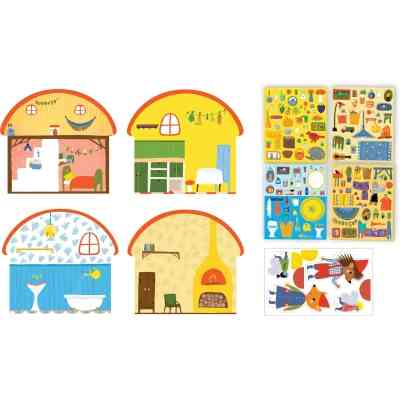 Развивающая игрушка Let's Craft Фантастические миры - домик-грибочек 3d (PSP-01) Винница