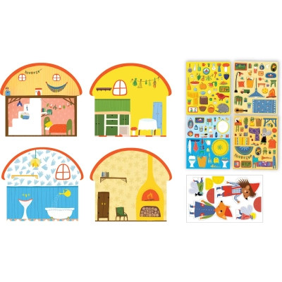 Розвиваюча іграшка Let's Craft Фантастичні світи – будиночок-грибочок 3d (PSP-01) Вінниця - фото 3