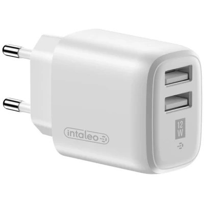 Зарядний пристрій Intaleo 12W Fast Charge 2USB 2.4A white (1283126578281) Вінниця - фото 1