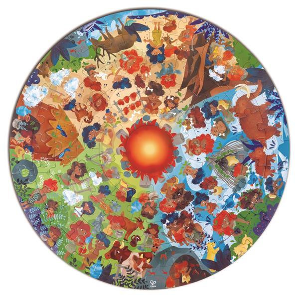 Пазл круглый Hape Каменный век 100 эл. (E1638) Харьков - изображение 5