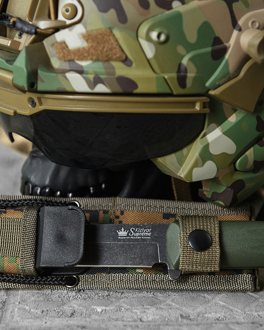 Нож острый олива хаки сталь D2 Одесса - изображение 5