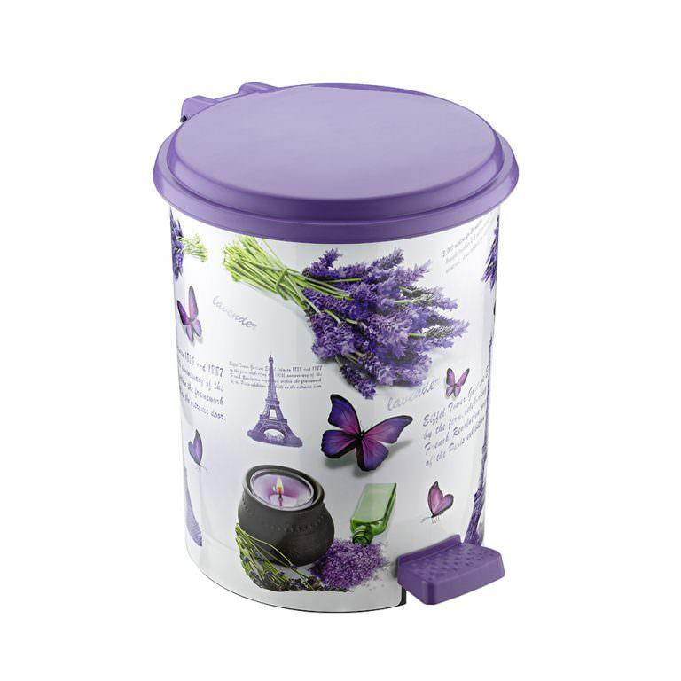 Ведро мусорное с педалью 6 литров Elif (Элиф), Париж (Paris). Одесса - изображение 1