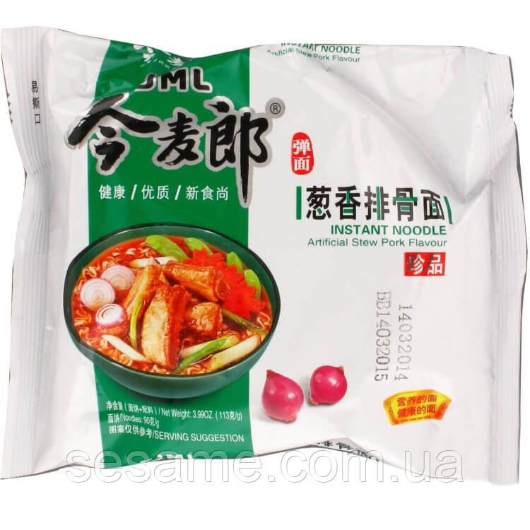 Локшина швидкого приготування JML зі свининою і овочами 113г Харьков - изображение 1