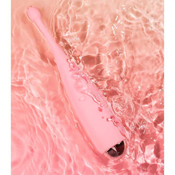 Вибратор для клитора и сосков Satisfyer Twirling Joy - Светло-розовый - Вибраторы Винница - изображение 2