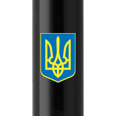 Ручка шариковая Parker IM 17 УКРАИНА Black GT BP Герб Украины син-жовтий (22032_T0076u) Винница - изображение 2