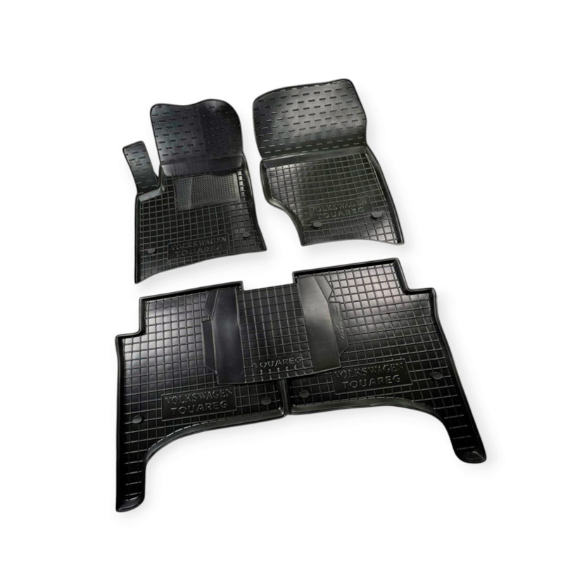 Килимки Фольцваген touareg, porsche cayenne 2002-2010 борт 2,5см, з перемичкою салону Мукачево - фото 1