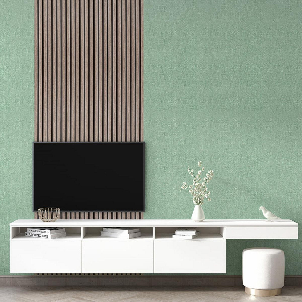 Обои самоклеющиеся 2800х500х1,5мм Зелёный с белым YM-11 (D) SW-00002019 Днепр - изображение 7