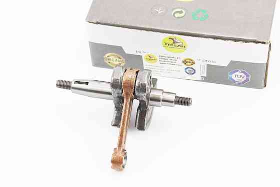 Колінвал 1E40F шатун - жовтий Київ