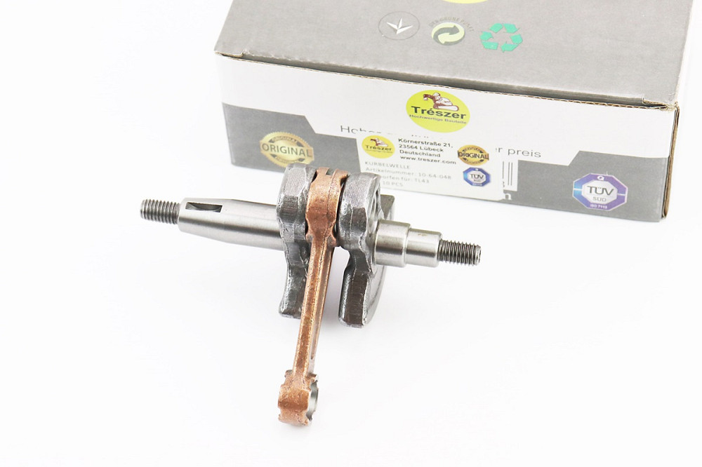 Колінвал 1E40F шатун - жовтий Киев - изображение 1