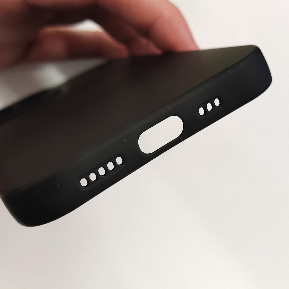Чехол Silicone Case FULL CAMERA Iphone 12Pro Black Киев - изображение 3
