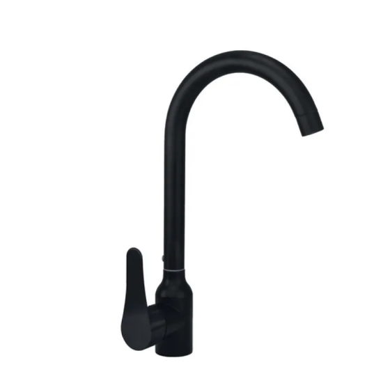 Черный кухонный смеситель Champion SAP-011 из нержавеющей стали (CH6450) Харьков