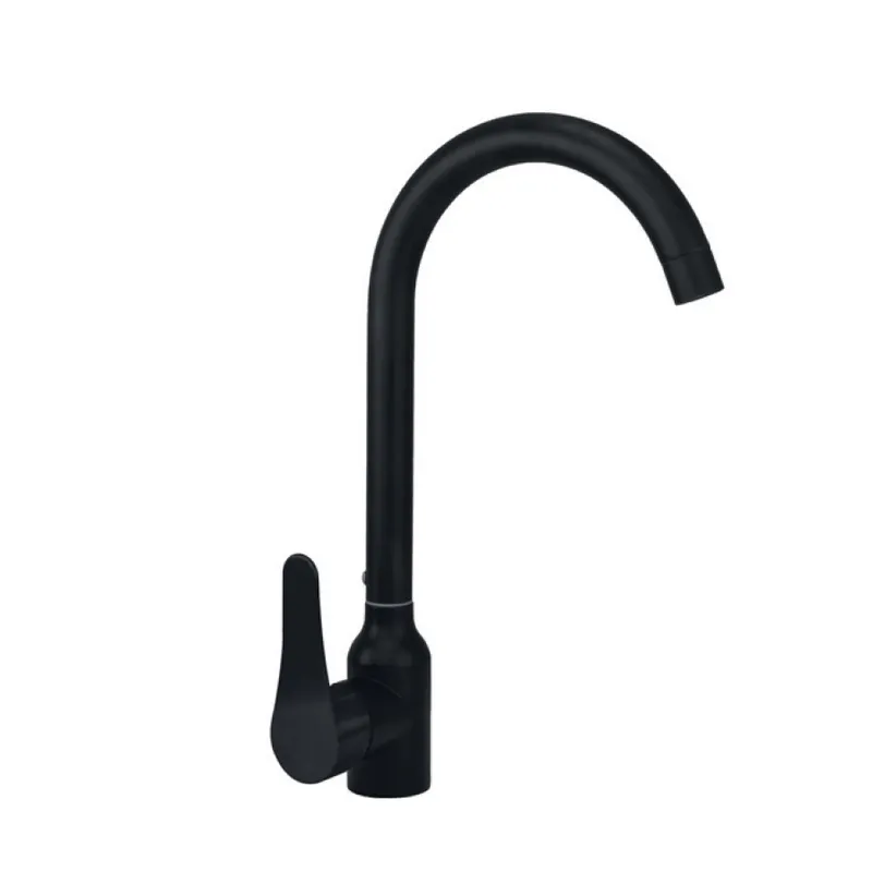 Черный кухонный смеситель Champion SAP-011 из нержавеющей стали (CH6450) Харьков - изображение 1