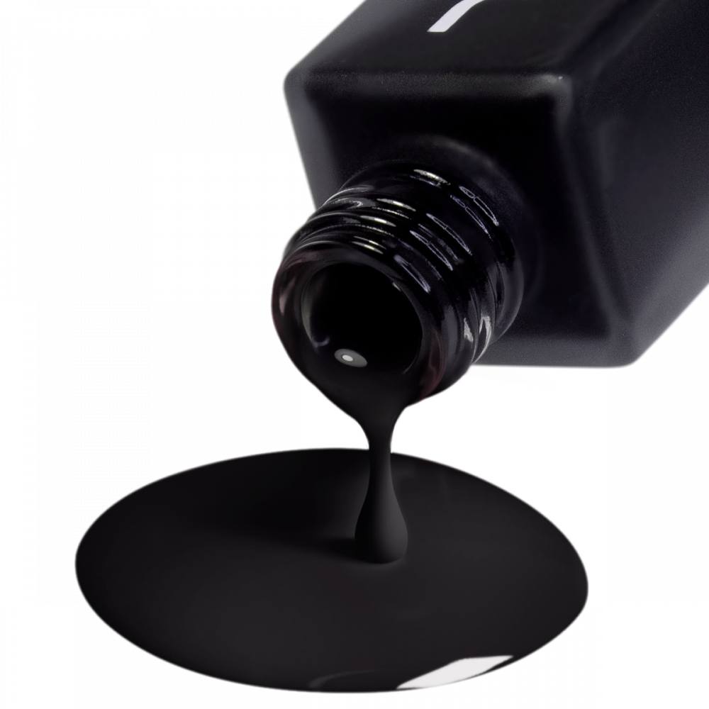 Лак для ногтей Nail care polish 4in1 10 Perfect black JOIA vegan 8 мл Киев - изображение 9