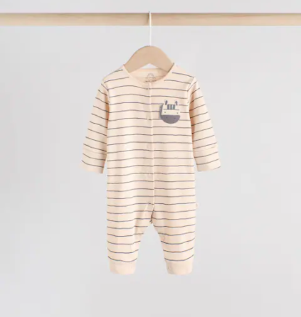 Набор комбинезонов детских Baby Footless Character Sleepsuits 3 штуки (9-12 месяцев) Киев