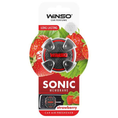 Ароматизатор для автомобіля WINSO Sonic Strawberry (531070) Вінниця - фото 1