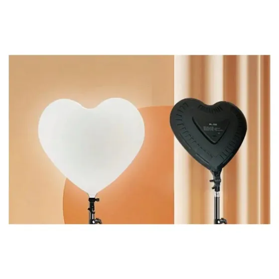 Кольцевая светодиодная Led Лампа/ Светильник Сердце RL-520 (40*42cm) Коломыя