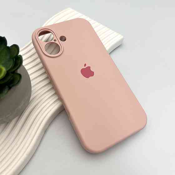 Чохол для смартфона Silicone Full Case AA Camera Protect for Apple iPhone 17 15,Pink Sand Київ