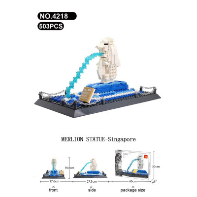 Конструктор Wange Статуя Мерлион, Сингапур (WNG-Merlion) Винница - изображение 4