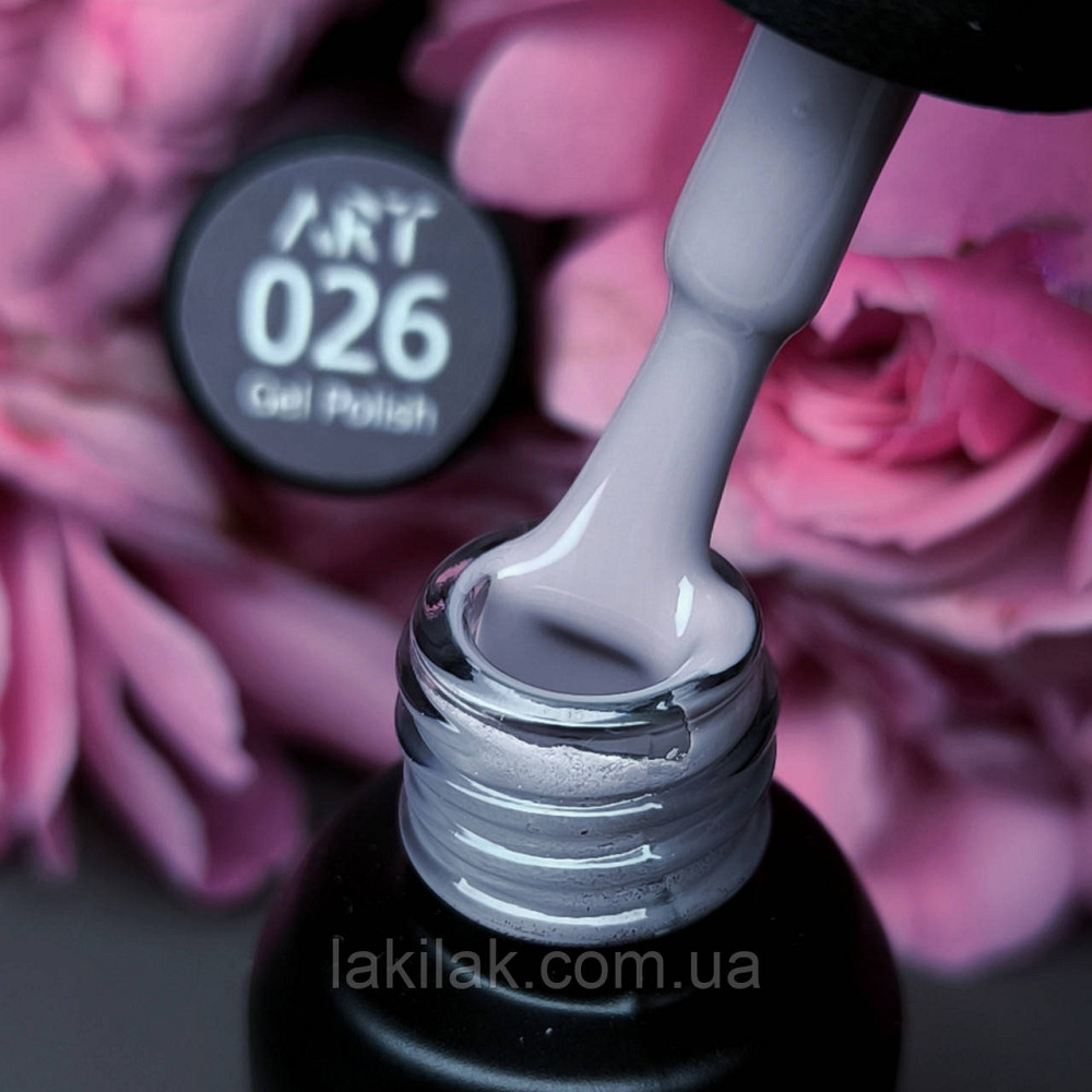 Гель-лак ART in detail 26 (прохолодний сіро-бежевий) 6мл Херсон - изображение 1