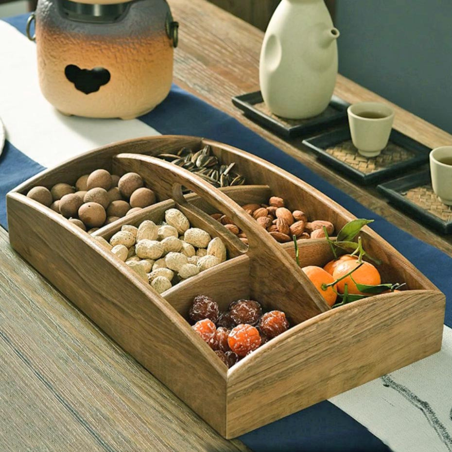 Менажница деревянная 