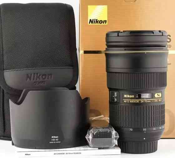 Новий об'єктив Nikon AF-S 24-70 мм f/2.8G ED. Харків