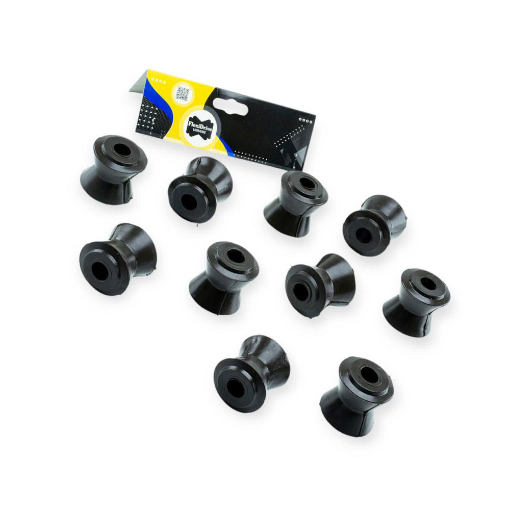 Втулка тяг 2101-2107, 2121 все більші (к-кт 10 шт) реактивних Мукачево - фото 1