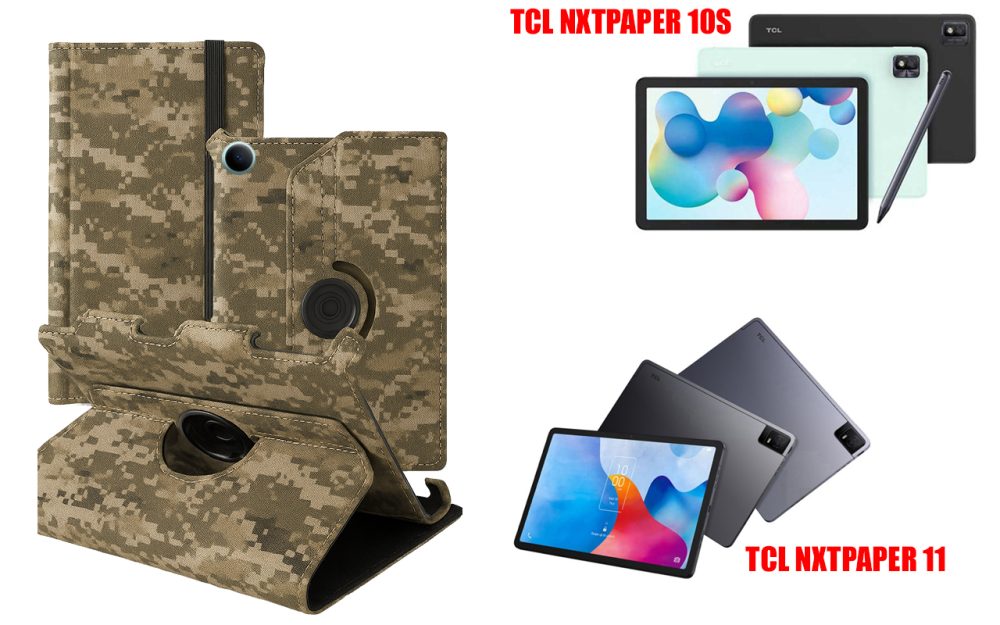 Чохол Spinner360 для планшета TCL NXTPAPER 10S, NXTPAPER 11, колір Xaki Київ - фото 1