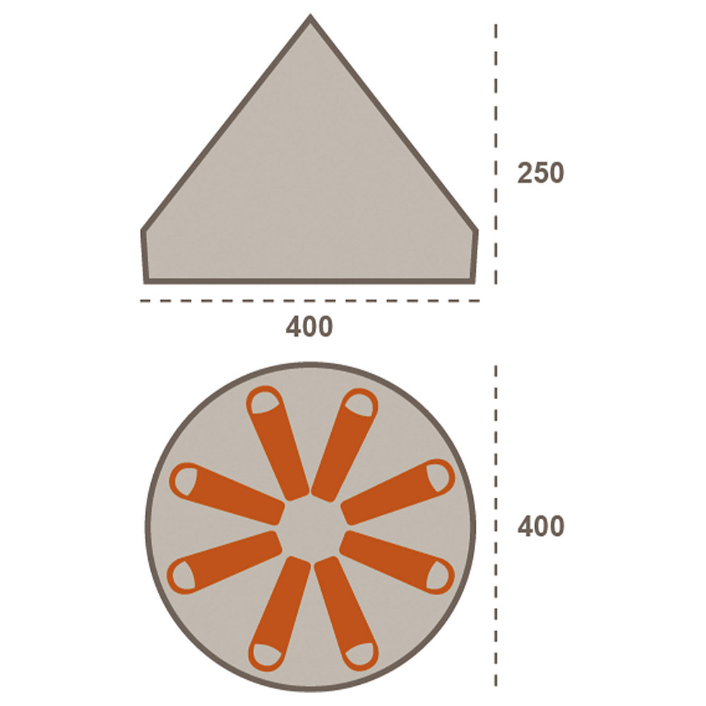 Палатка Grand Canyon Indiana 8 Capulet Olive (330036) Вінниця - фото 10